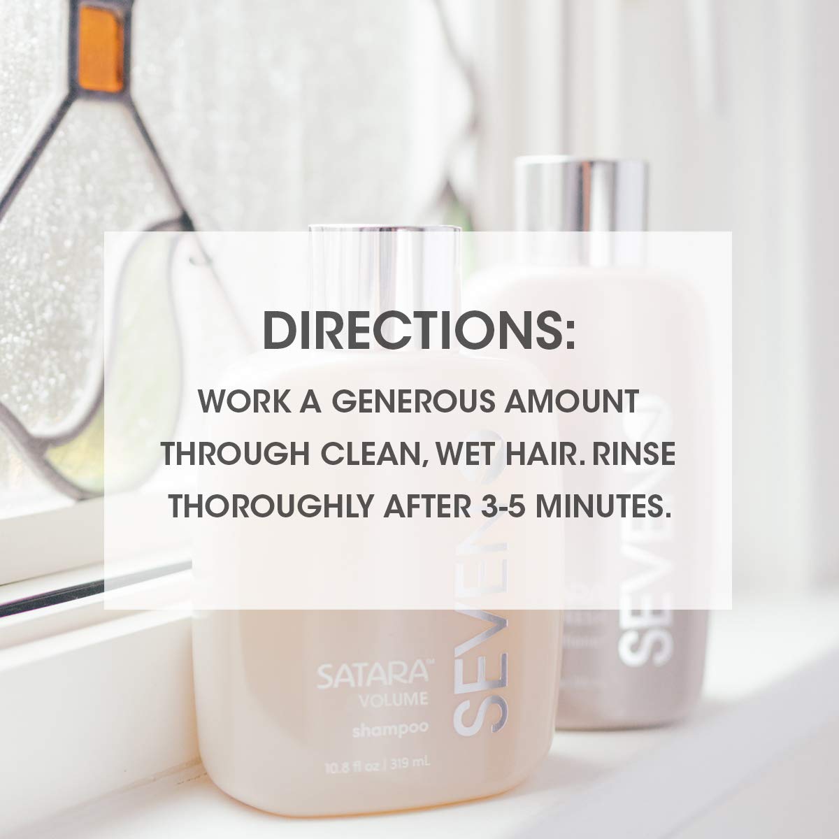 SEVEN Satara Volume Conditioner scalp care supporting healthy follicles