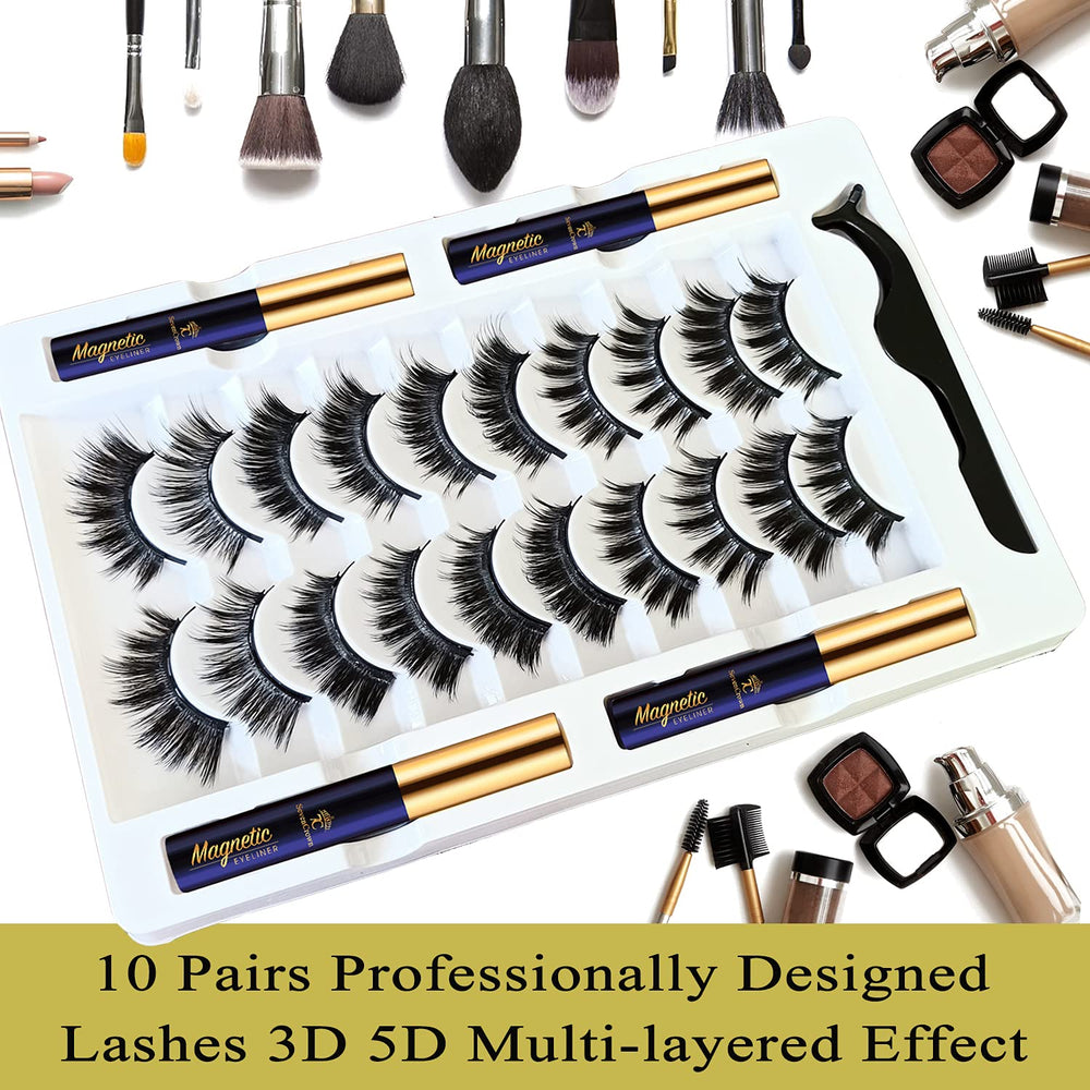 SevenCrown lash applicator included for precise placement.