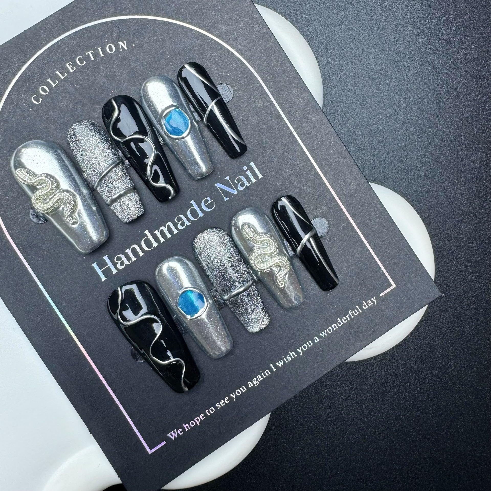 Sevgob curved coffin nails designed for natural, comfortable fit
