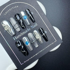 Sevgob curved coffin nails designed for natural, comfortable fit