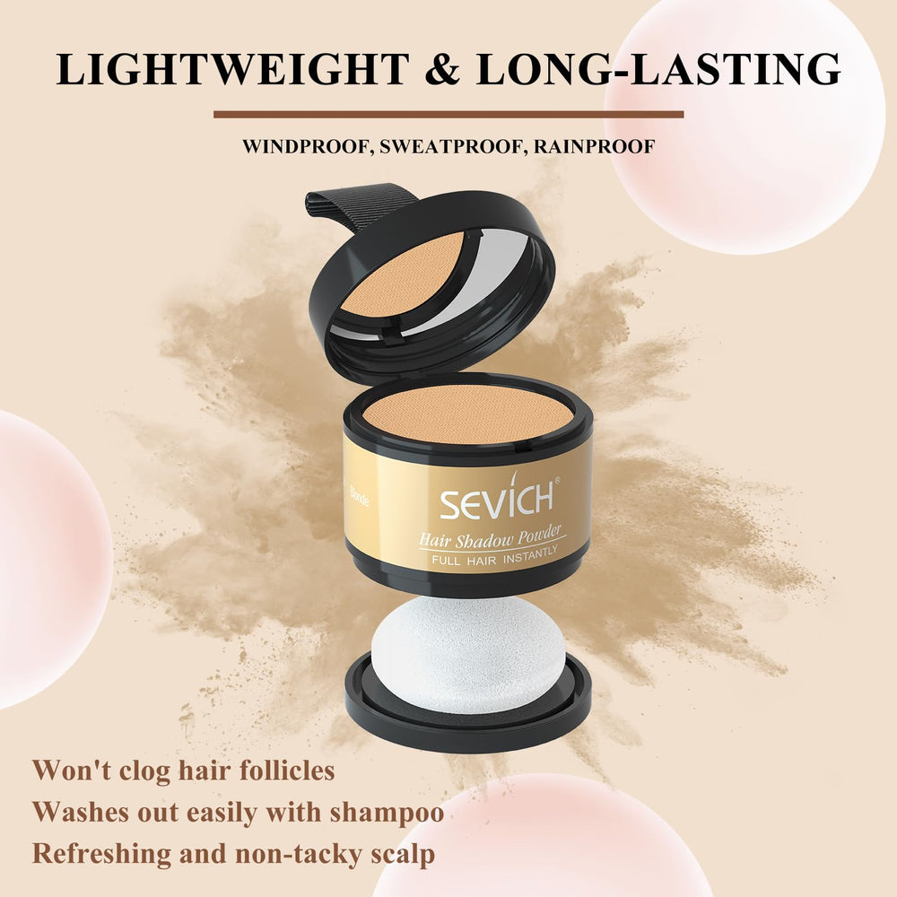 SEVICH Hairline Powder defines eyebrows with precise, mess-free color.