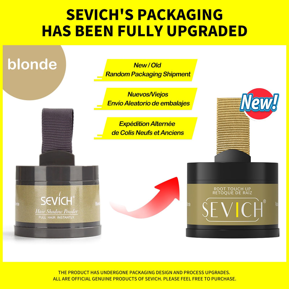 SEVICH Hairline Powder applies quickly for a natural-looking finish.