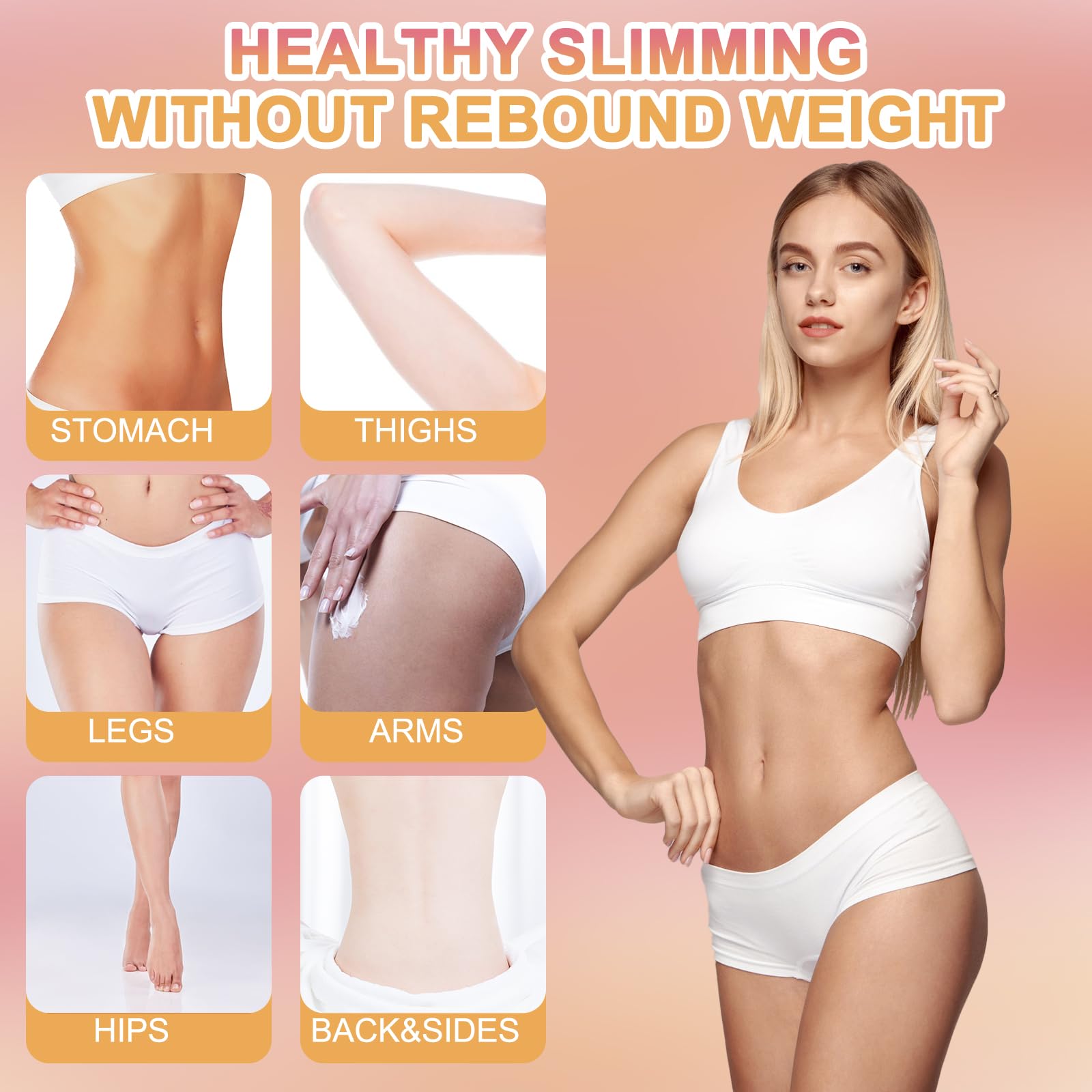 Post-application, SEWOG B Flat Belly Cream leaves a soft, hydrated finish