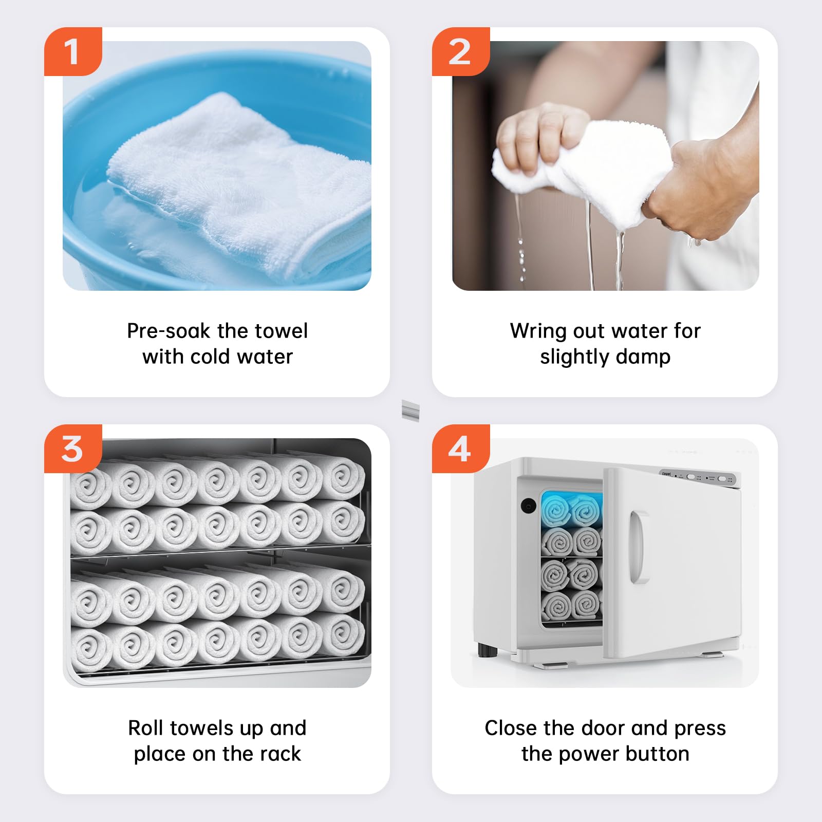 SFANSPA multi-use heating supports robes and beauty tools.