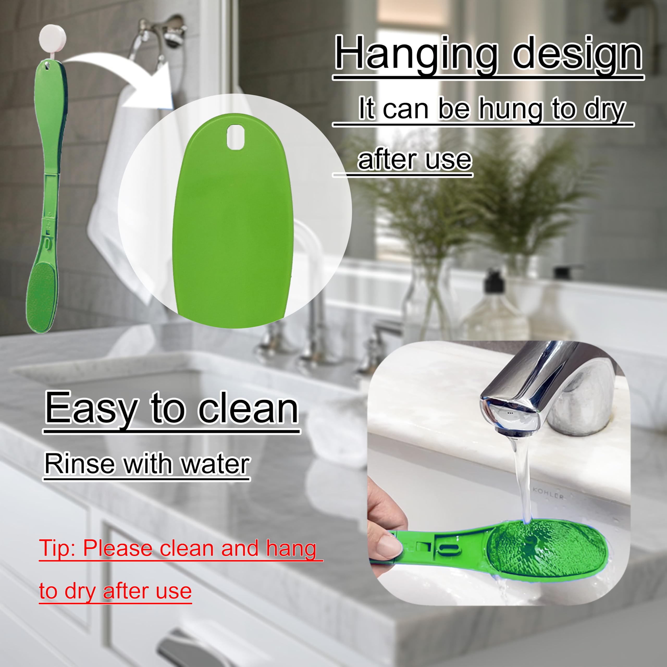 SFFTCYY&amp;ZGTJ green product design highlighting portable back care.