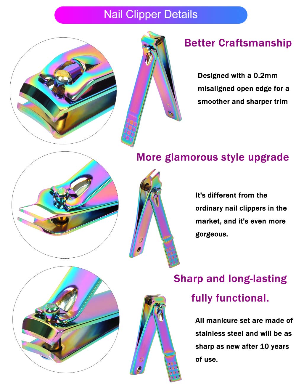 SFYDOM nail file for refined nail edges