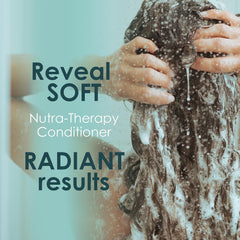 SH-RD Nutra-Therapy conditioner being applied shows smoothing action