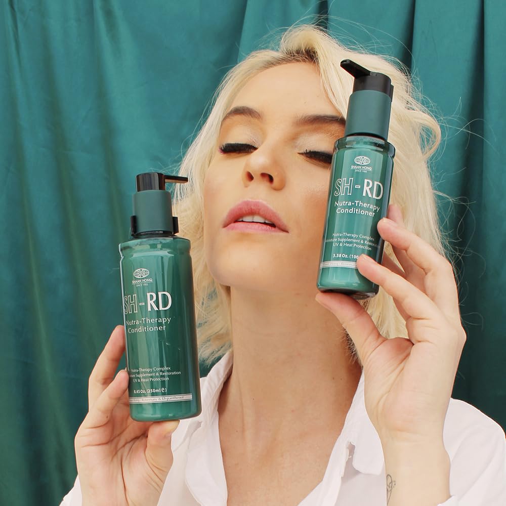 Salon-quality results at home with SH-RD Nutra-Therapy conditioner.