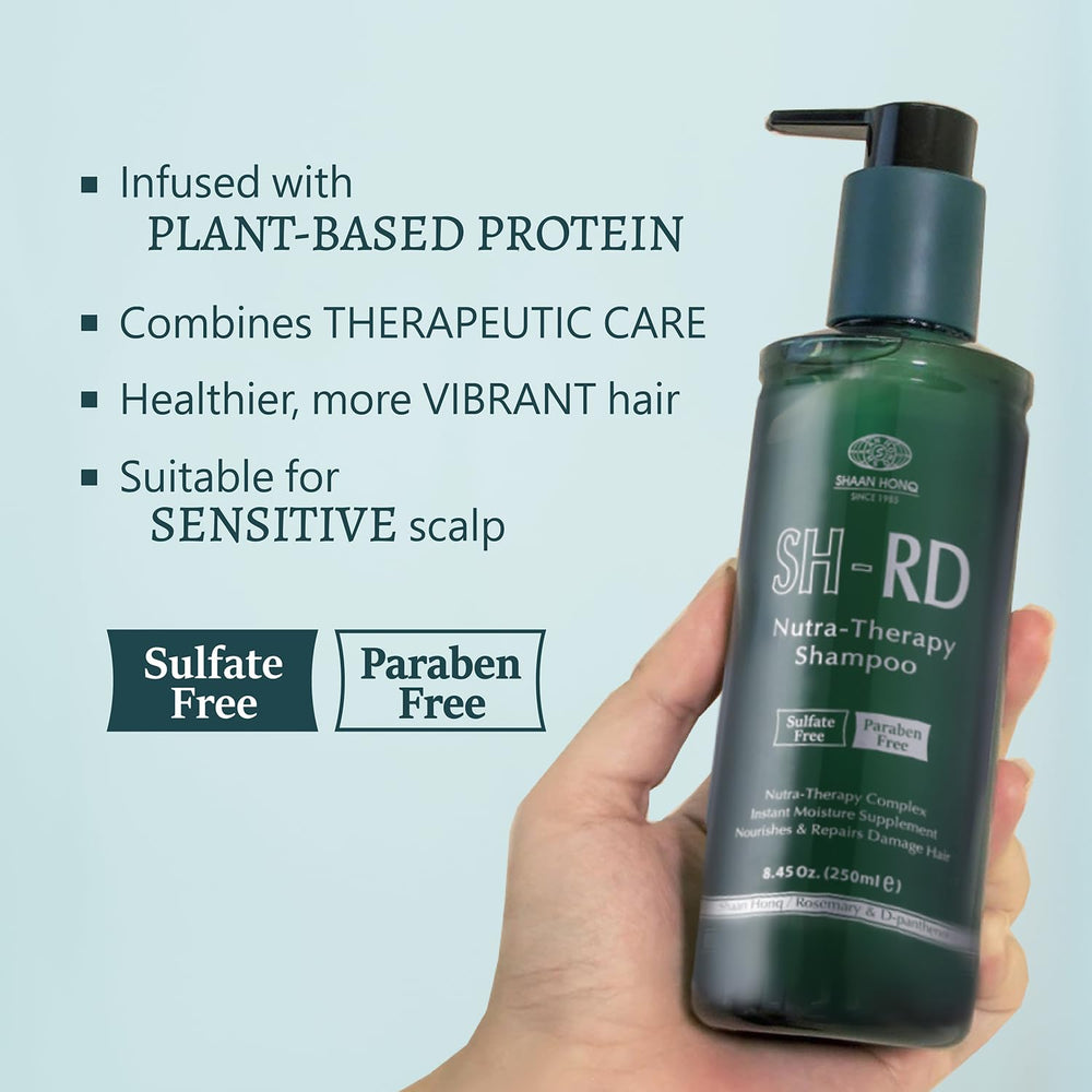 SH-RD Nutra-Therapy Shampoo ingredients rosemary symbolizing lasting hydration for hair.