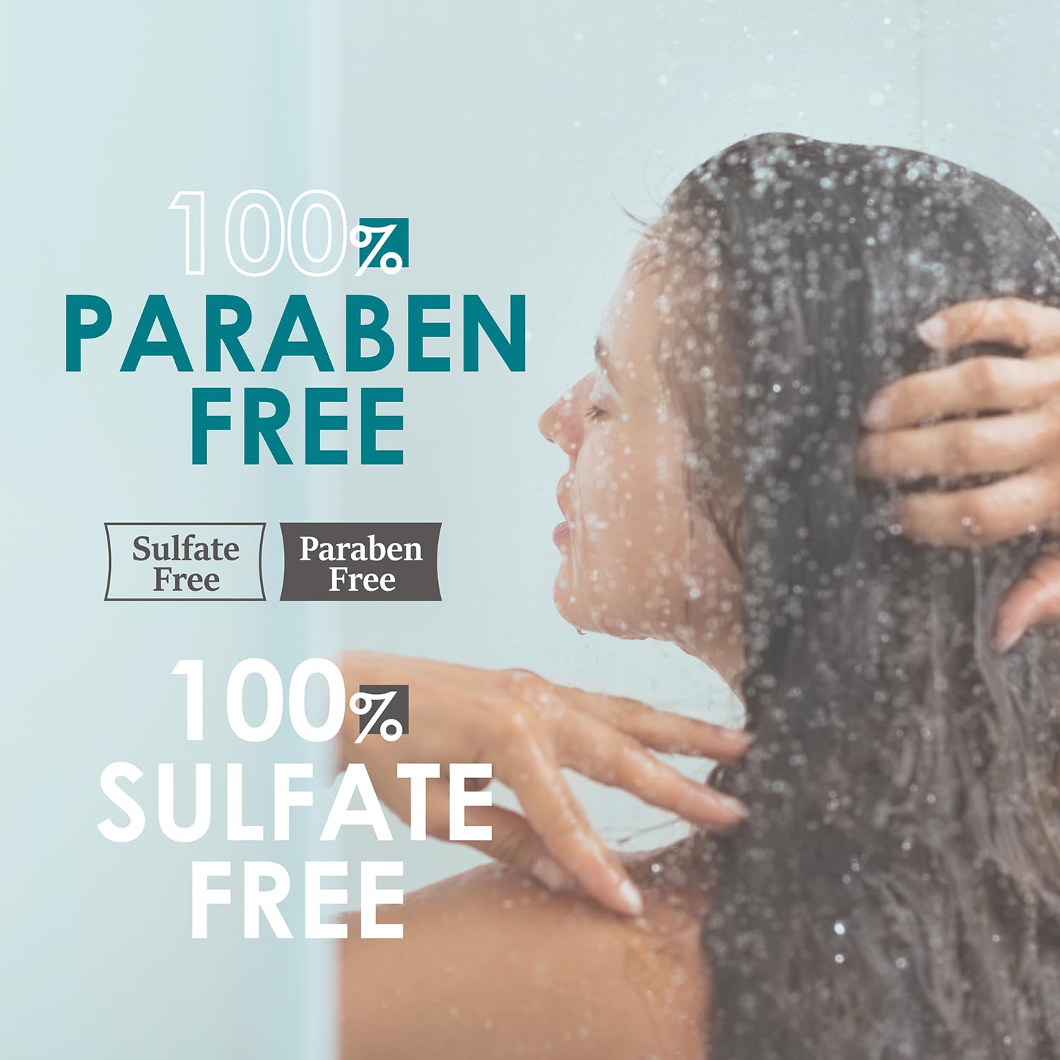 SH-RD Nutra-Therapy Shampoo lather closeup demonstrates gentle cleansing with amino acids.