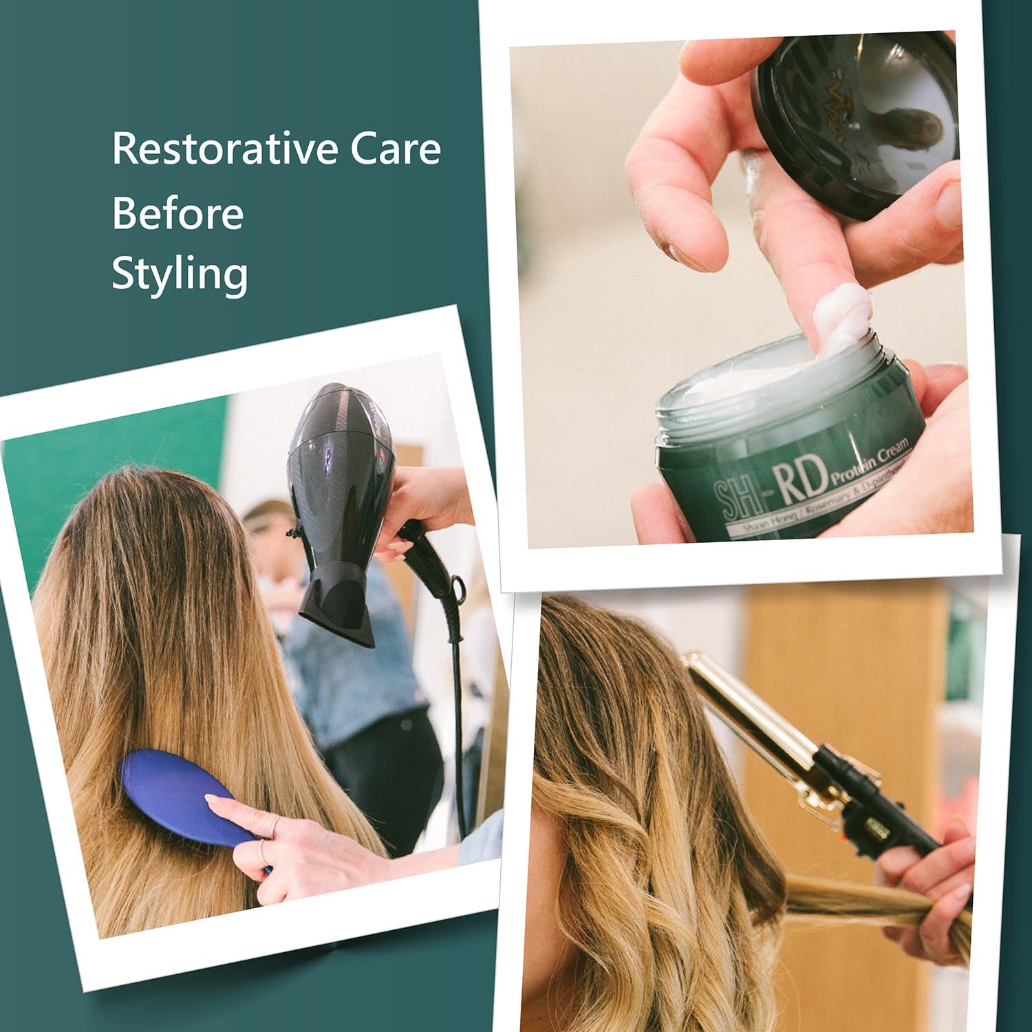 SH-RD Protein Cream with rosemary extract delivering lasting moisture.