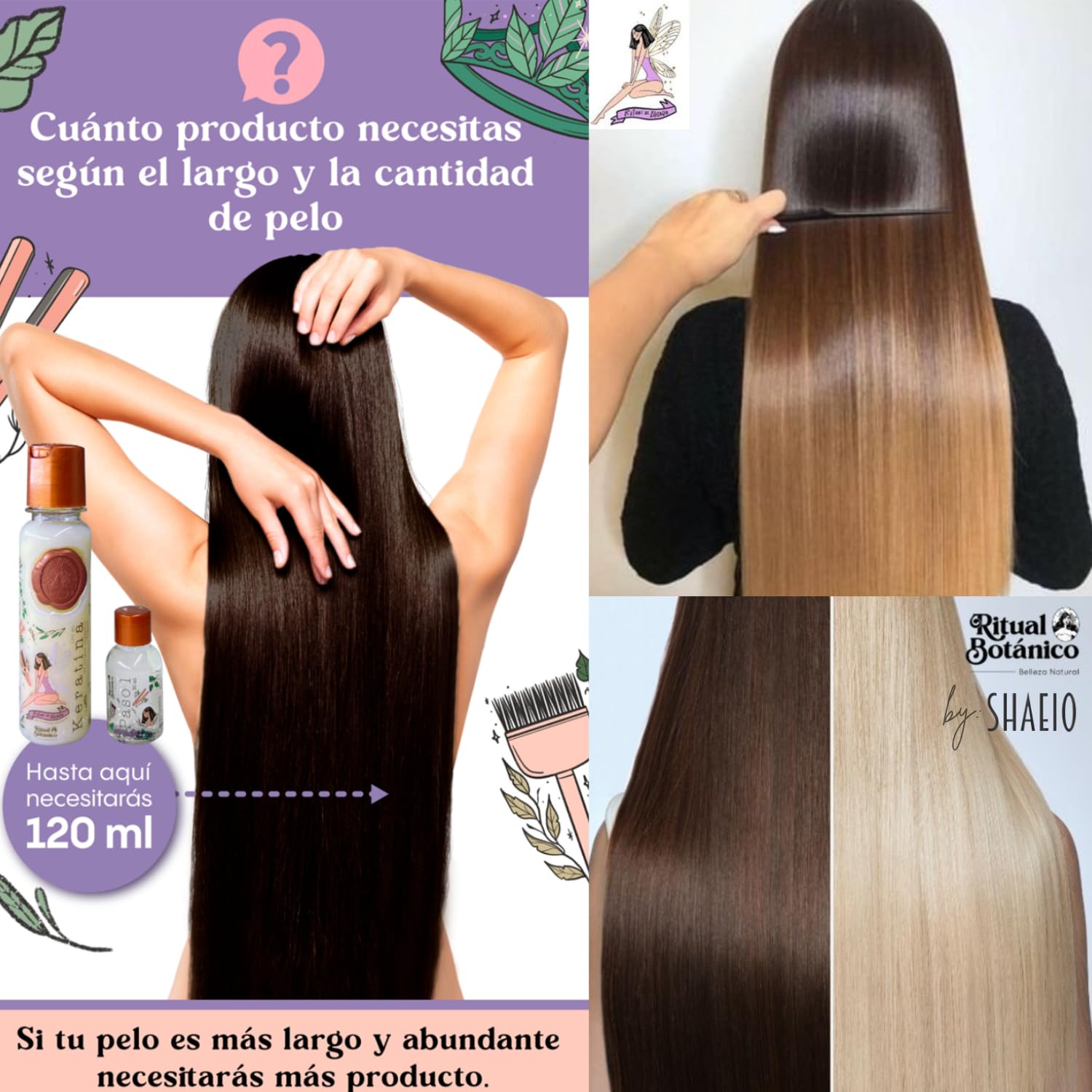 SHAEIO Keratin Hair Mask ingredients in a glass bowl emphasize natural oils and proteins.