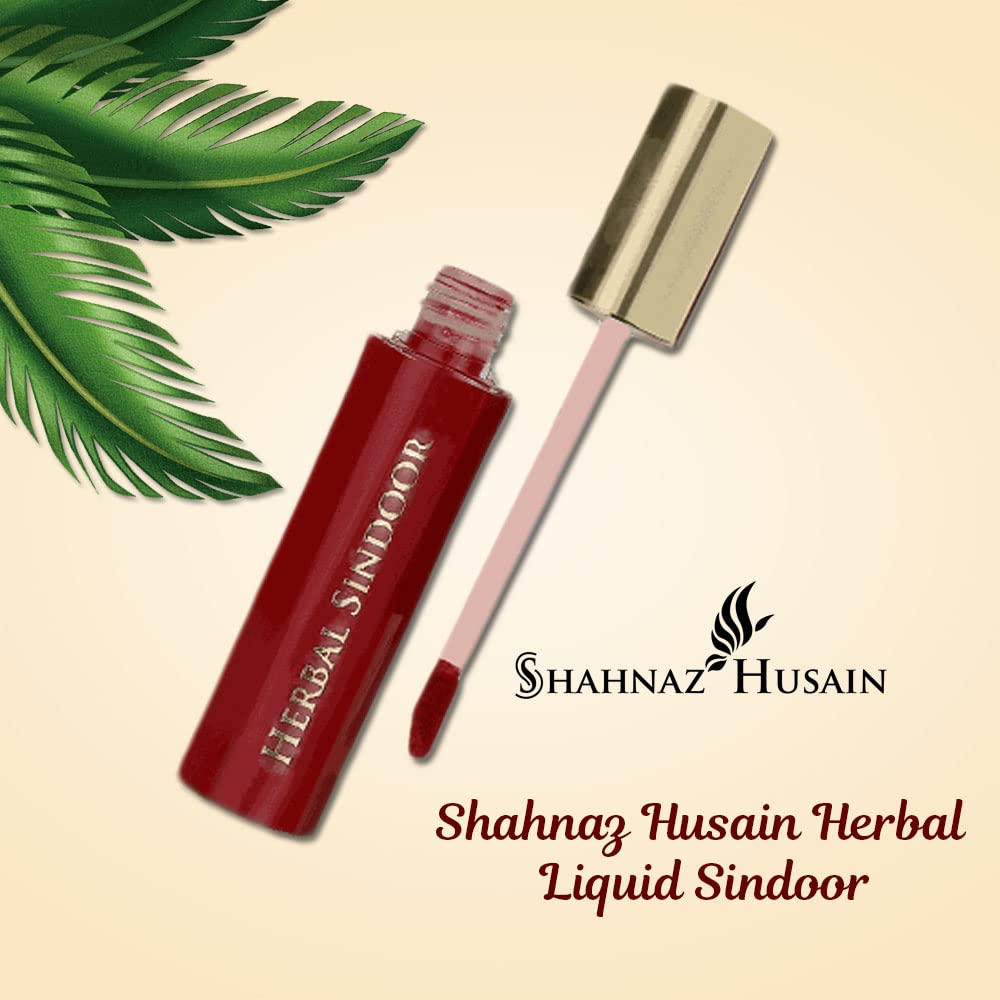 Shahnaz Husain Red Herbal Sindoor packaging highlights modern international design
