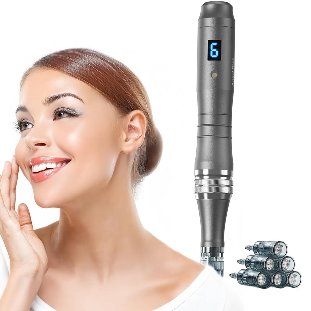Shake Beauty derma roller 0.25mm close-up for at-home microneedling sessions.