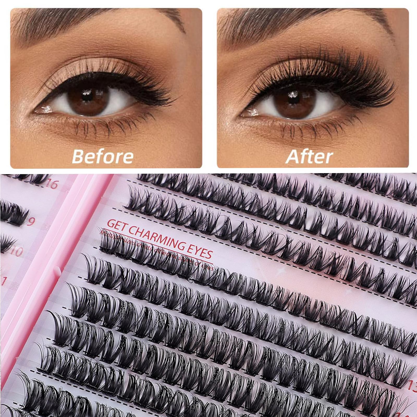 ShangPuYun bond and seal application for secure lash adhesion.