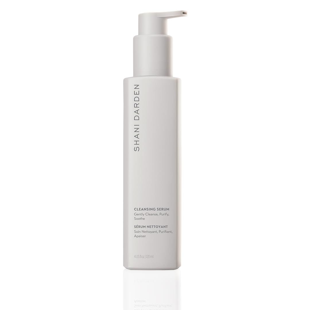 SHANI DARDEN cleansing serum bottle for daily hydration and easy use