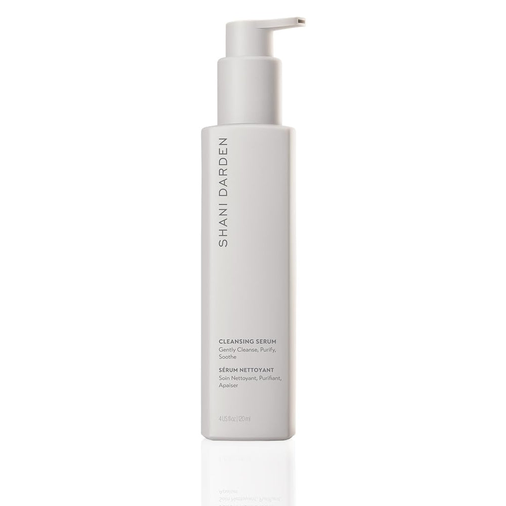 SHANI DARDEN cleansing serum bottle for daily hydration and easy use