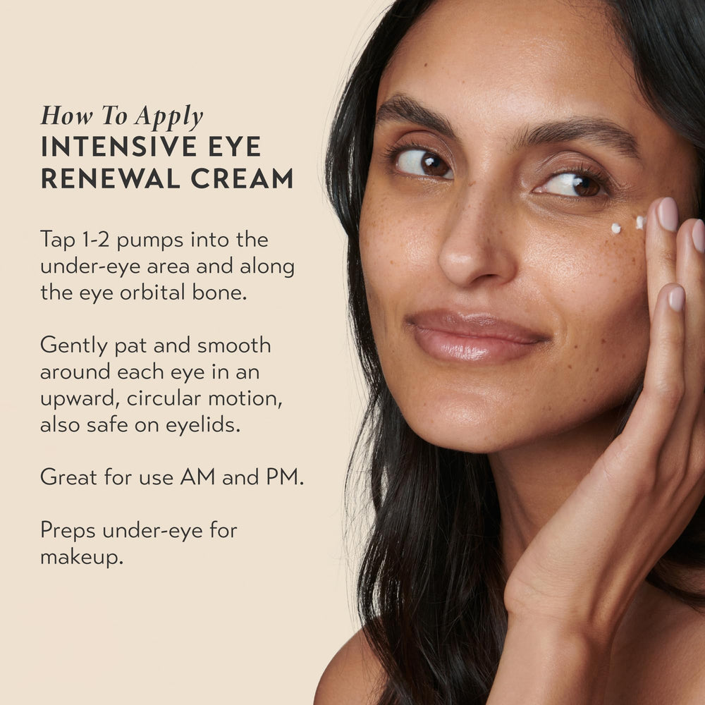 SHANI DARDEN Intensive Eye Renewal Cream ready for makeup after application under-eye.