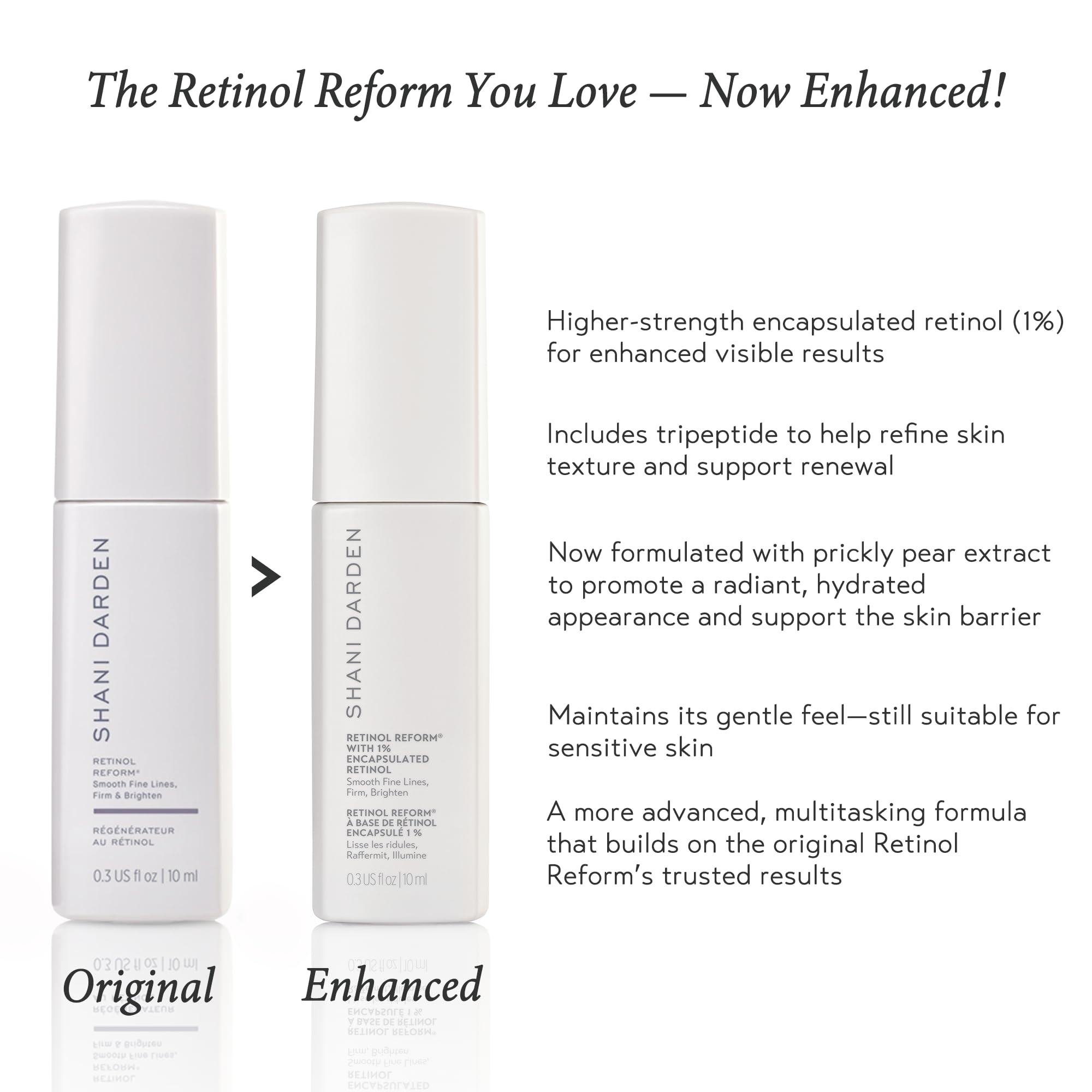 SHANI DARDEN Retinol Reform massage on neck area for balanced care