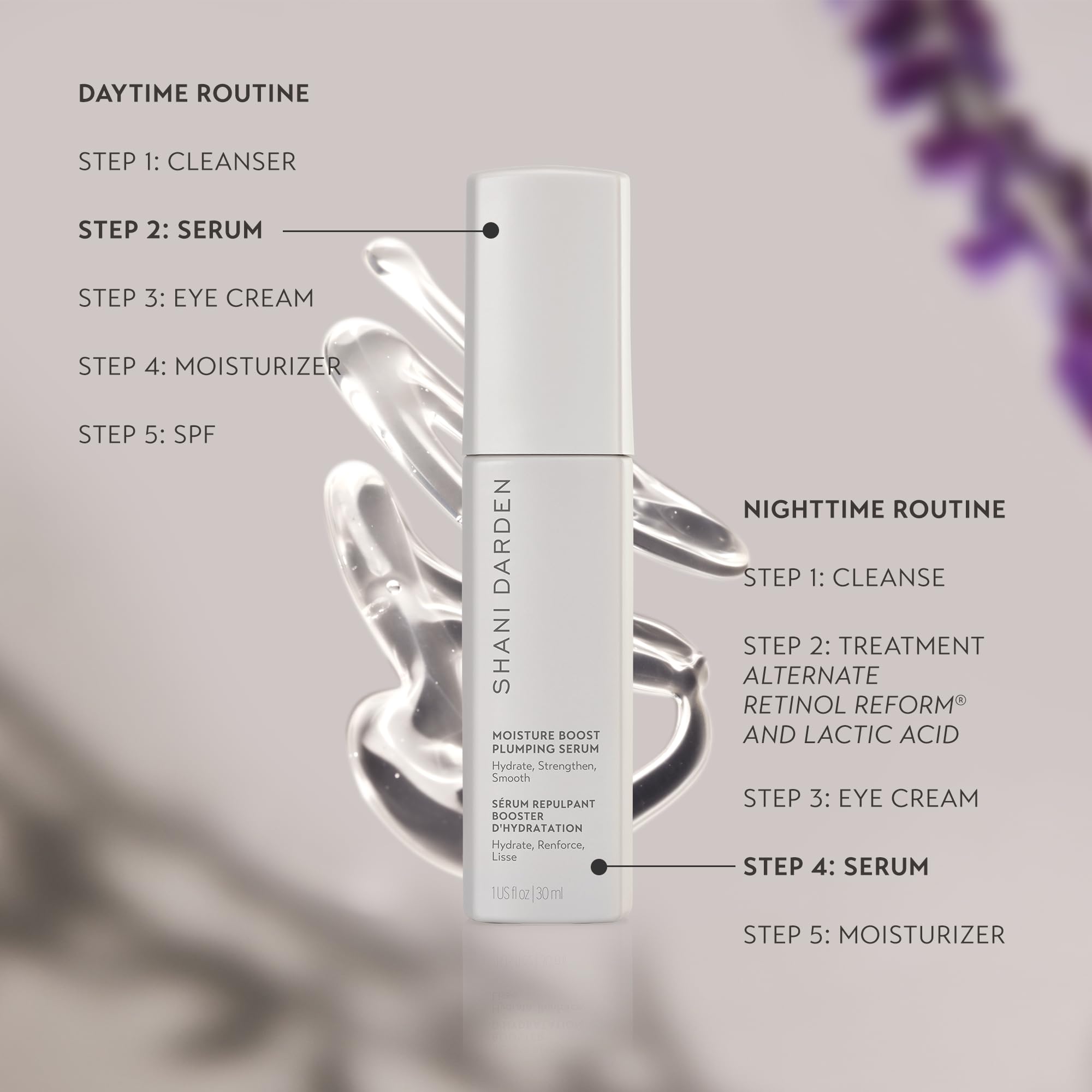 Barrier-supporting Red Algae in SHANI DARDEN formula for moisture retention