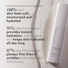 Snow mushroom texture detail showing instant plumping feel on skin