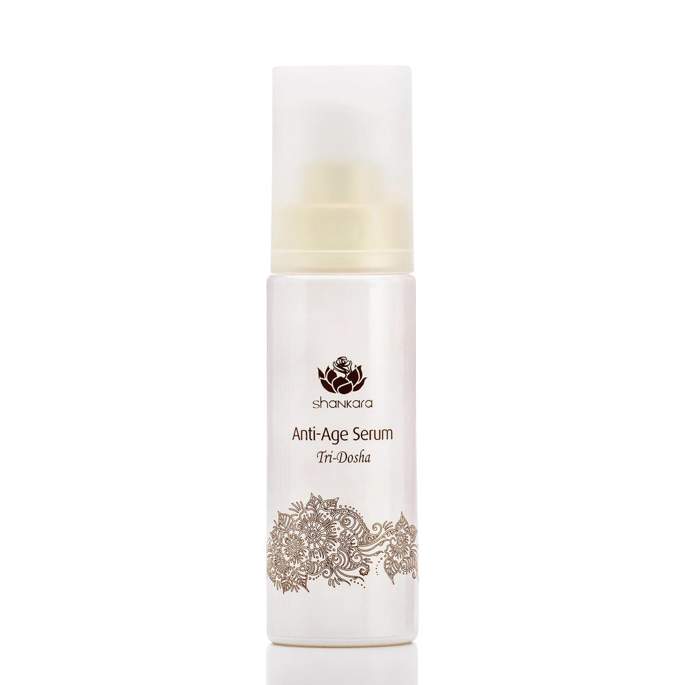 Shankara Ageless Serum bottle shown for easy daily hydration and rejuvenation