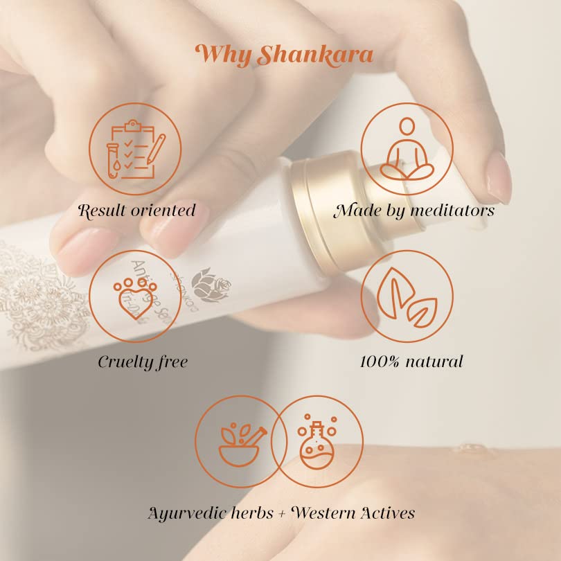 Shankara Ageless Serum texture finish delivers smooth, non-greasy skin feel