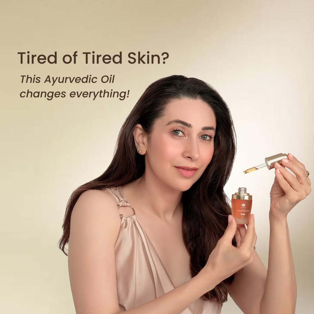Shankara Kumkumadi Oil original scent evokes spa-like rituals and calm mornings