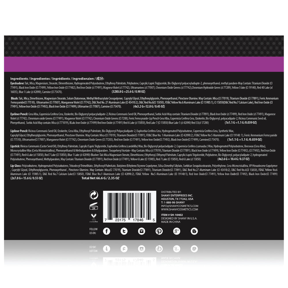 SHANY dual sided lip liner simplifies color matching and shaping