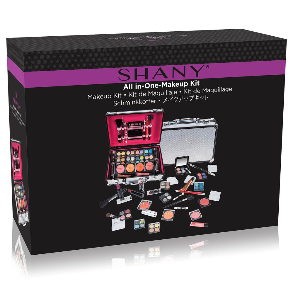 SHANY eyeshadow quads inside for versatile day to night looks