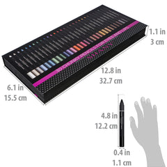 SHANY chunky pencil used for lip use and eye definition in one tool