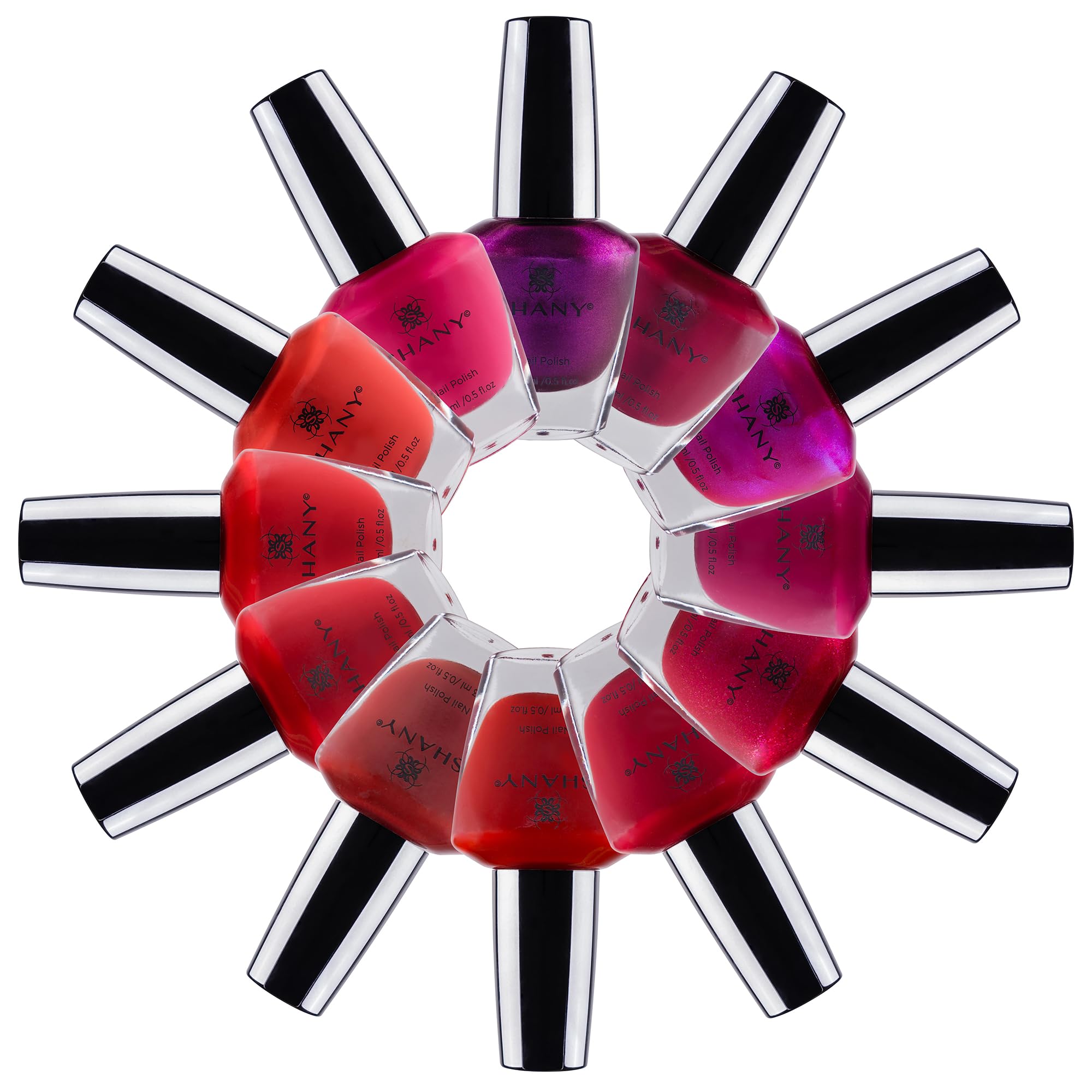 SHANY cruelty-free PETA logo on packaging emphasizes ethical beauty.