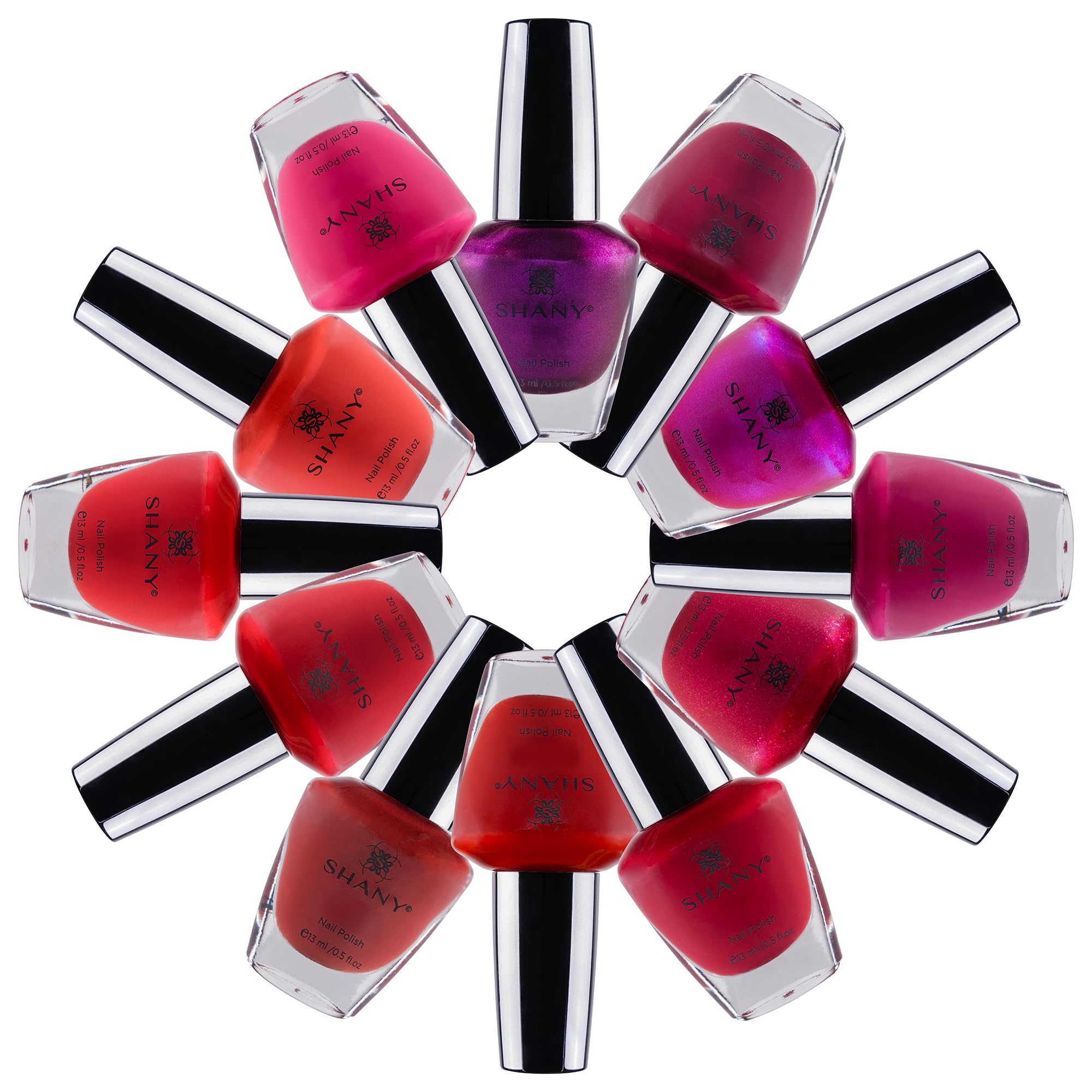 Gift-ready SHANY nail polish packaging showcased for gifting occasions.