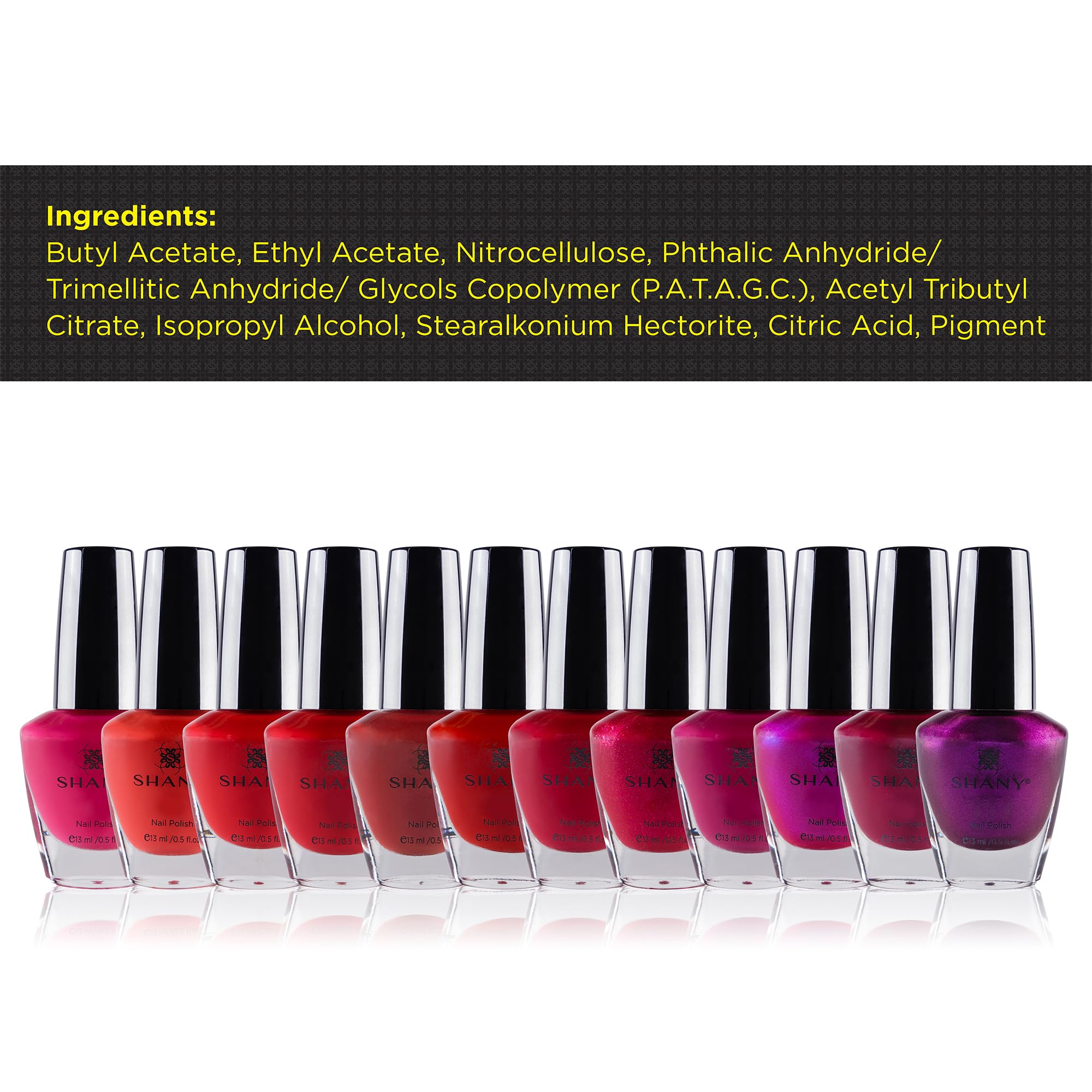 SHANY semi-glossy finish polish demonstrates quick-dry application for efficient at-home use.