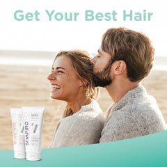 Shapiro MD leave-in conditioner bottle for easy daily styling and nourishment