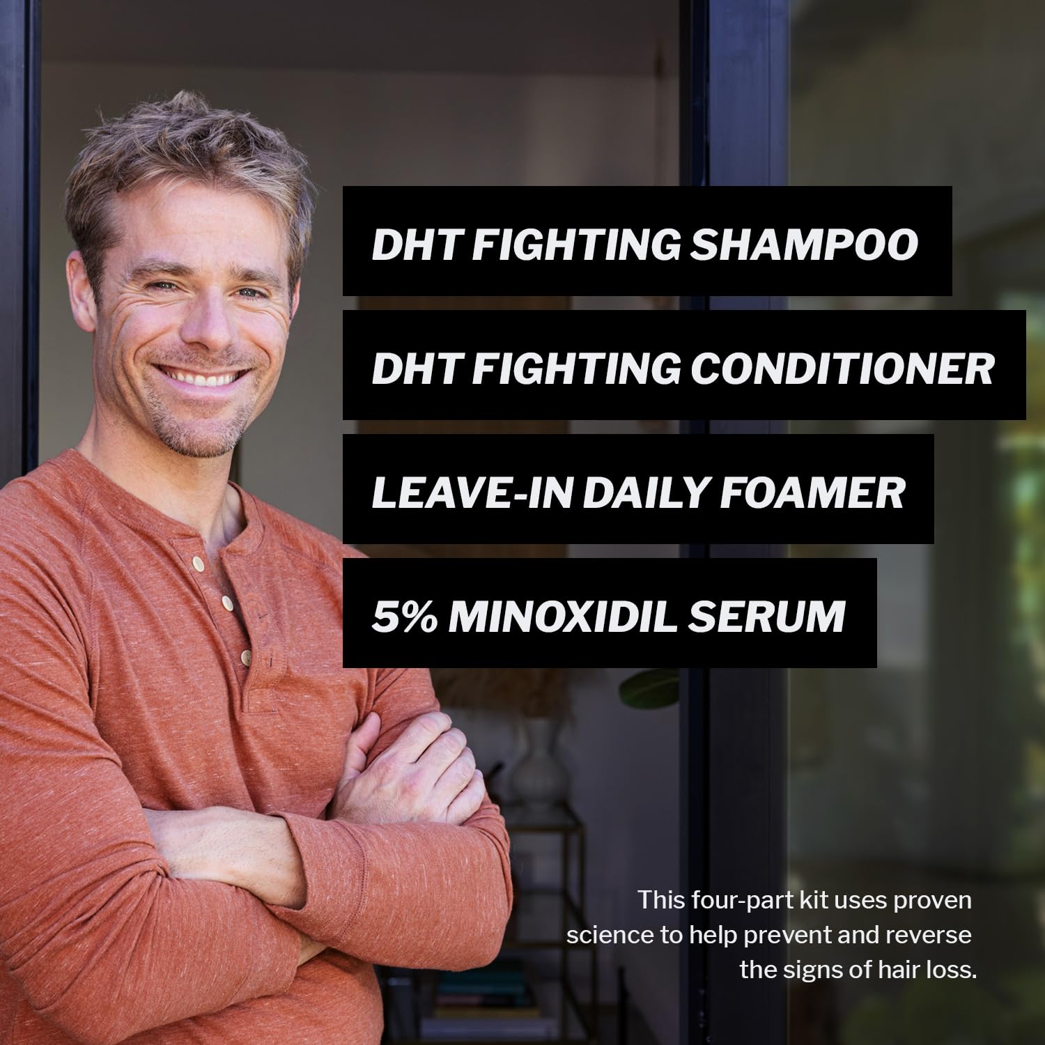 Shapiro MD Regrowth Kit conditioner bottle for smoother, stronger hair.