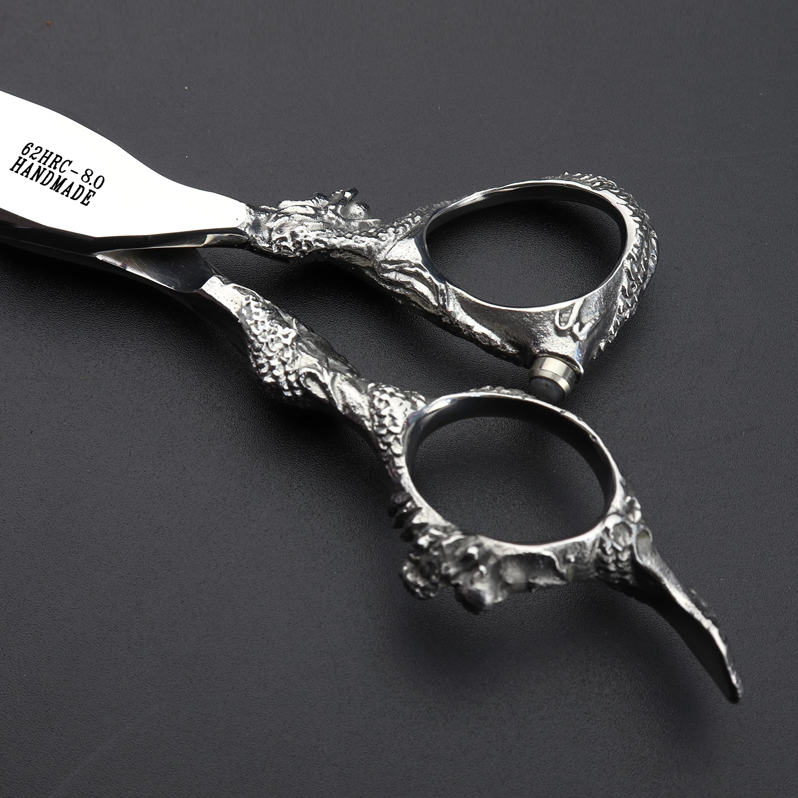 SHARONDS Dragon Shears adjustable tension screw for tuning blade tension.