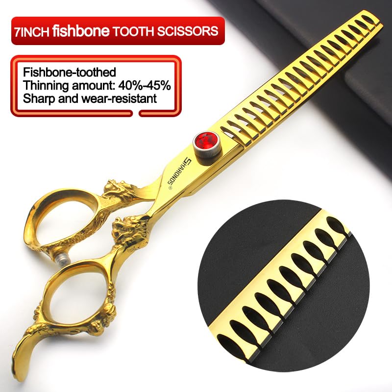 SHARONDS Dragon Shears ideal for professional salons and home trimming.
