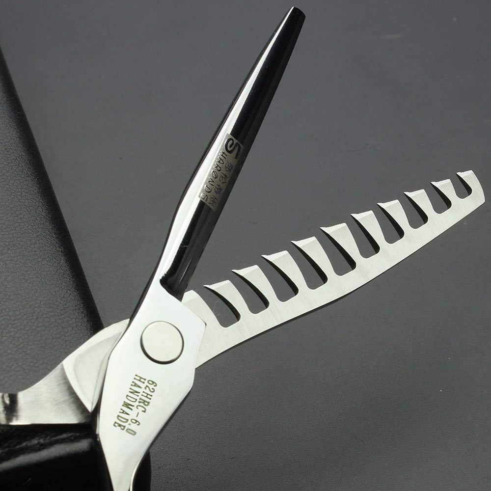 SHARONDS professional scissors muffler design reduces noise during trimming