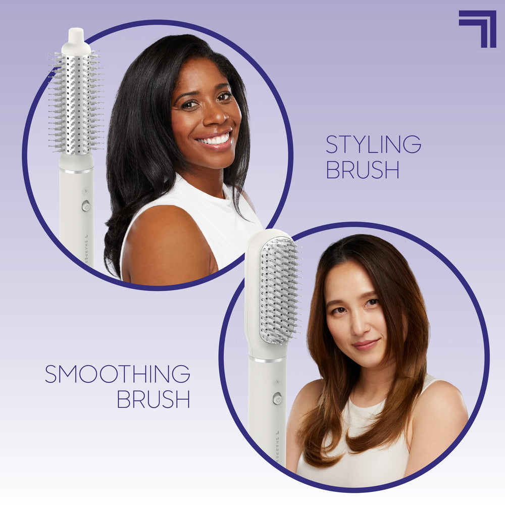 Sharper Image Revel compact, lightweight design for home or travel styling.