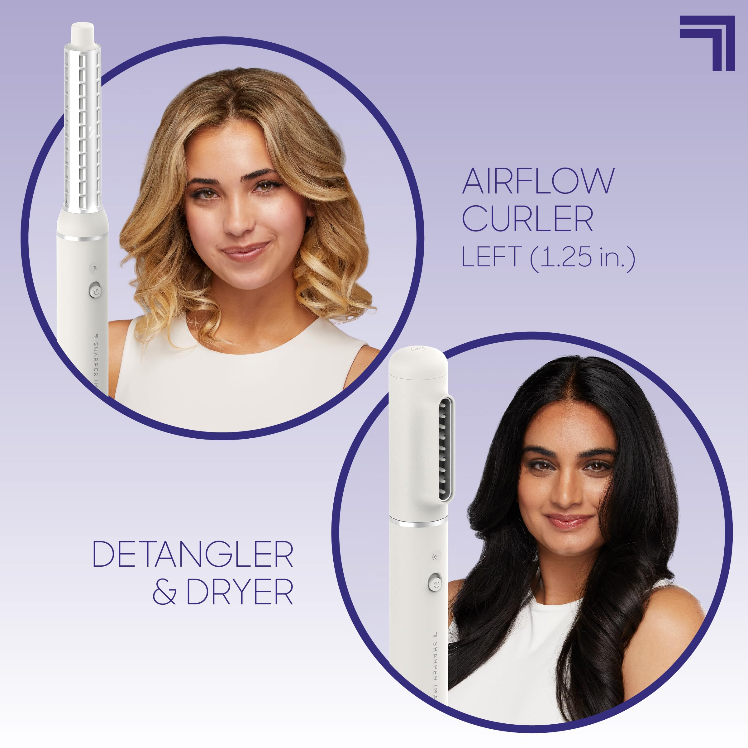 Sharper Image Revel cool shot sets style with cool air.