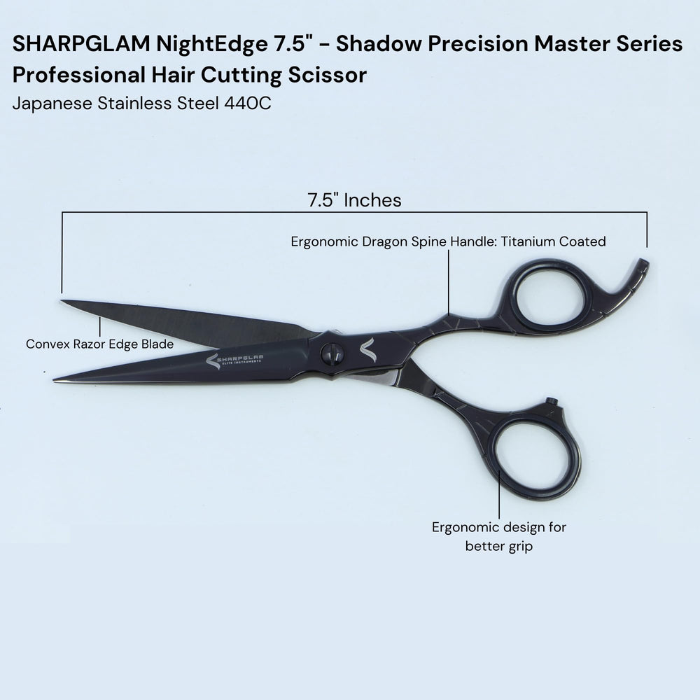 SHARPGLAM dragon spine handle enhances grip for controlled, accurate cuts
