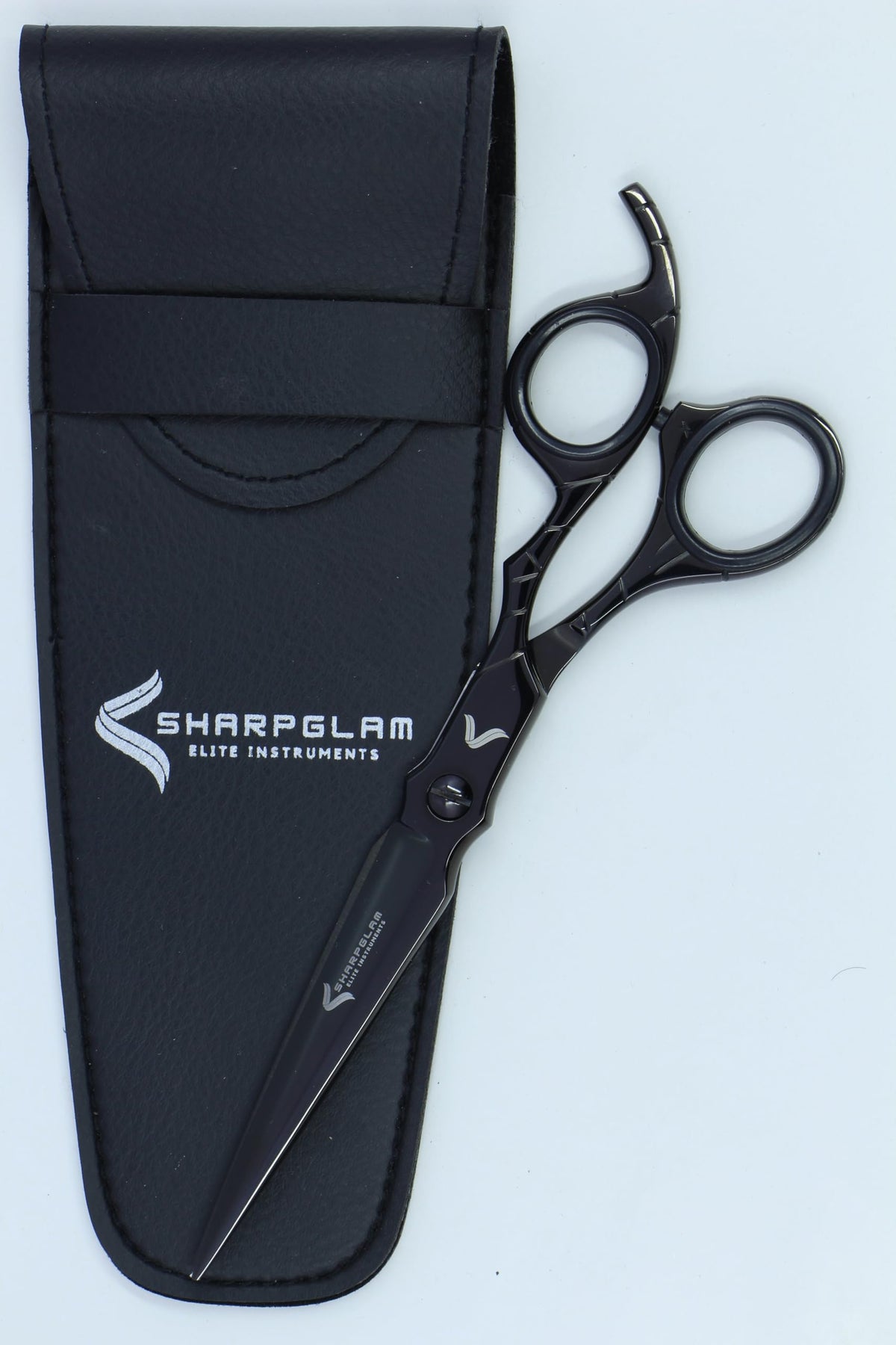 SHARPGLAM hair scissors with razor-edge blade for ultra-smooth, precise cutting