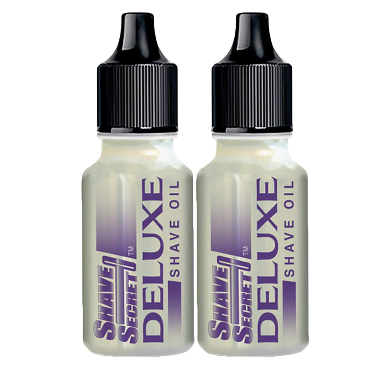 Shave Secret Deluxe Shaving Oil bottle pour for a smooth glide