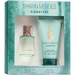 Shawn Mendes gift set with cologne spray and body lotion for gifting