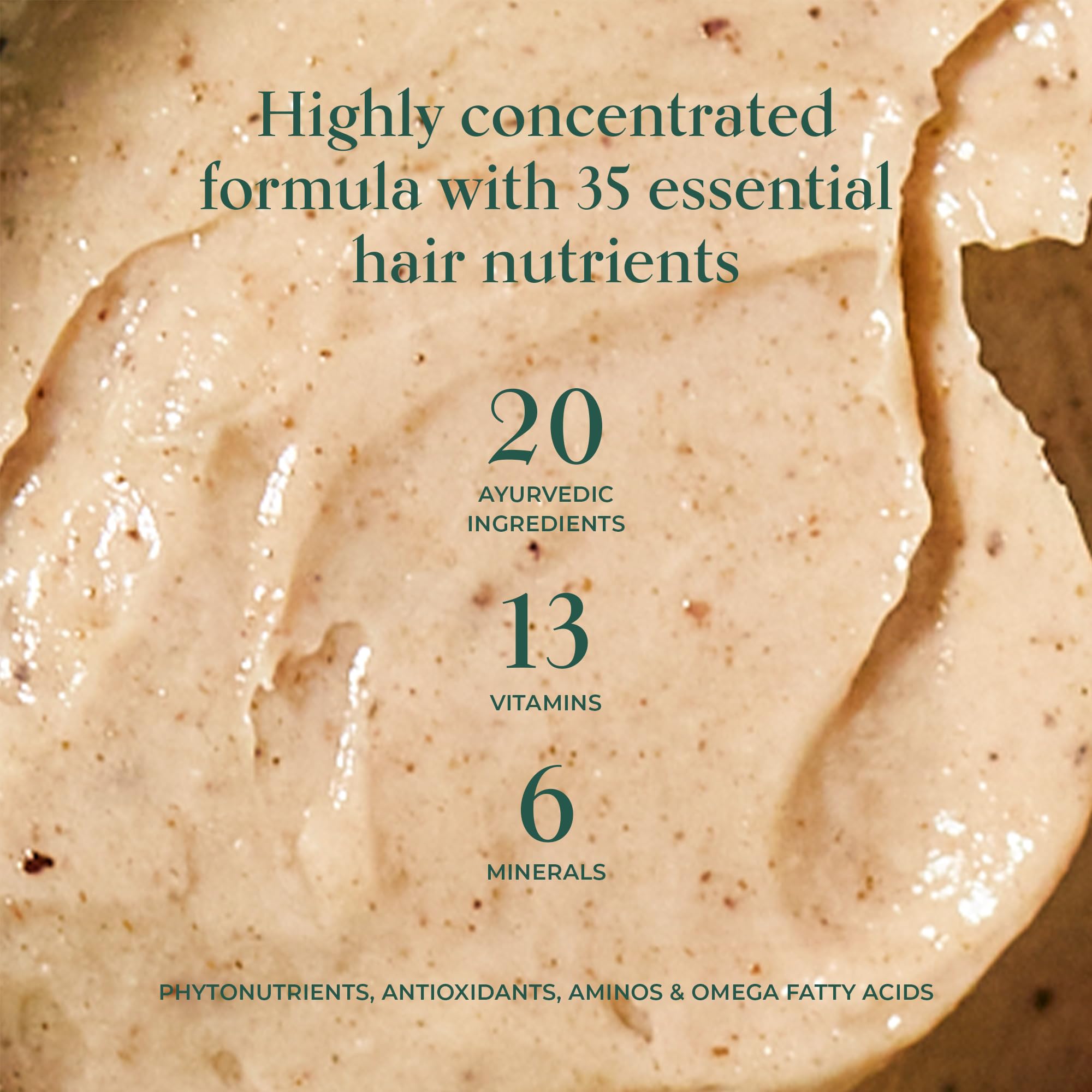 SHAZ & KIKS Essential Prewash Mask application-on-scalp demonstrates easy prep before washing.