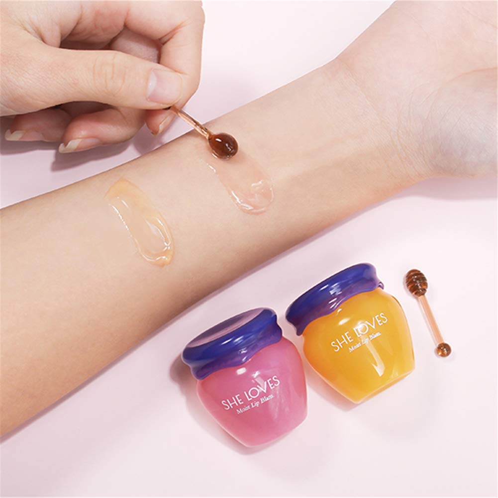 SHE LOVES lip mask base before lipstick for smoother application