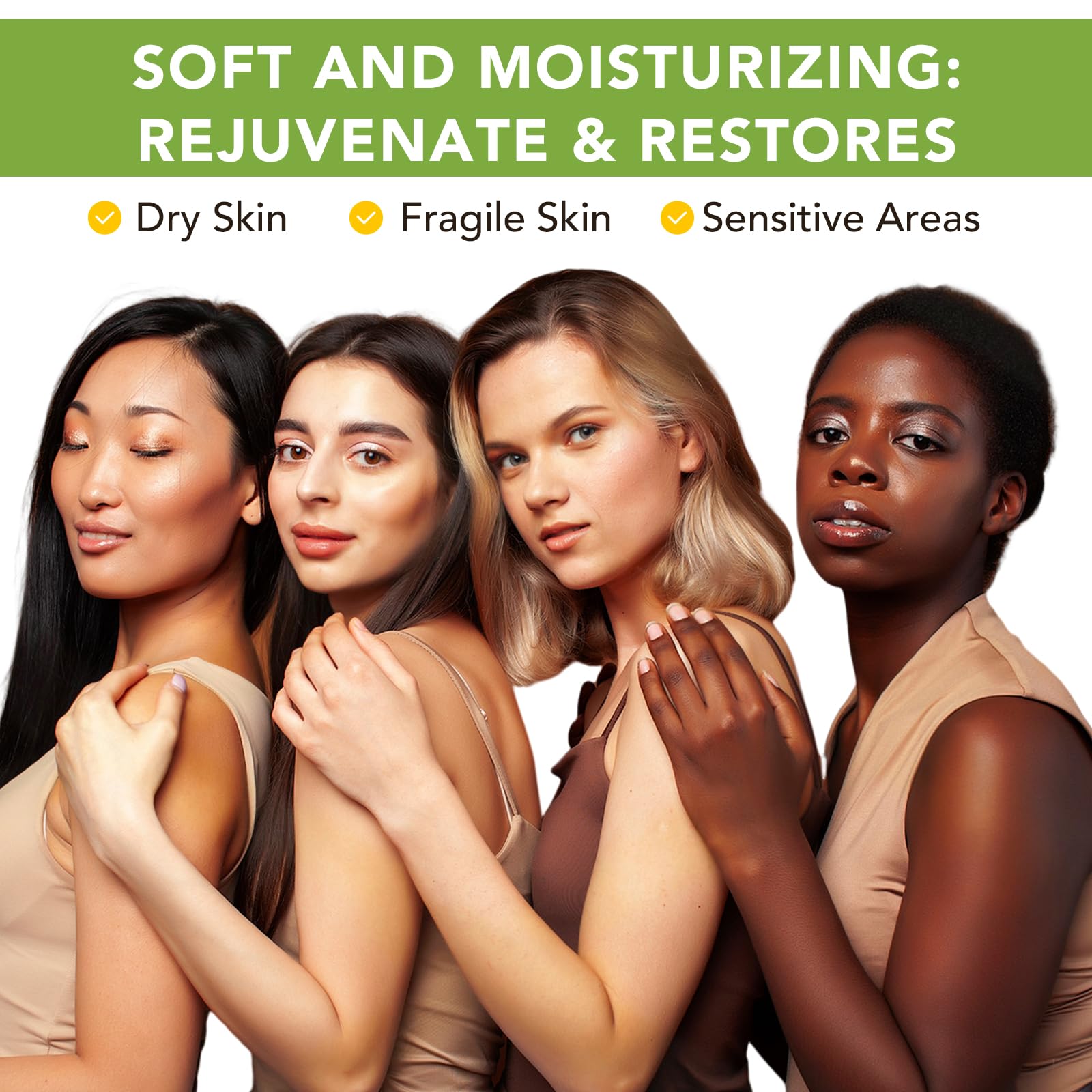 Homemade soap and spa routines with raw shea butter base.