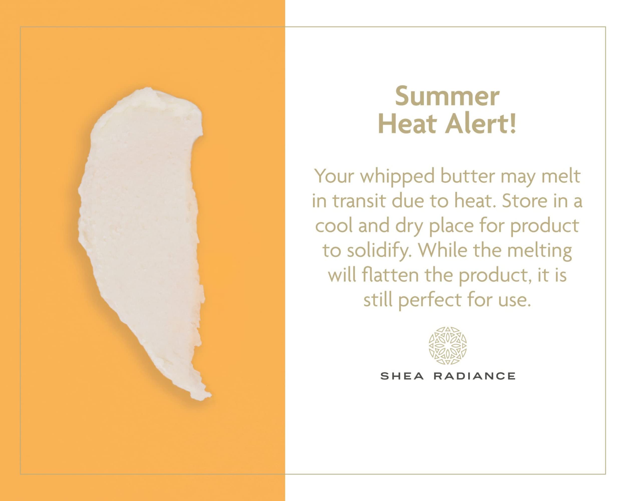 Application on hand showing quick absorption of Shea Radiance P.U.R.E.