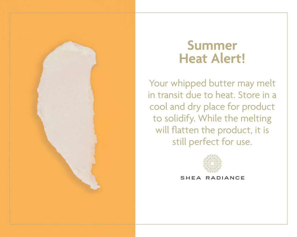 Application on hand showing quick absorption of Shea Radiance P.U.R.E.